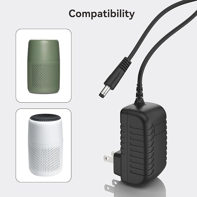 12V AC Adapter Charger for Levoit Core Mini Air Purifier LAP-C161-WUS - Image 3