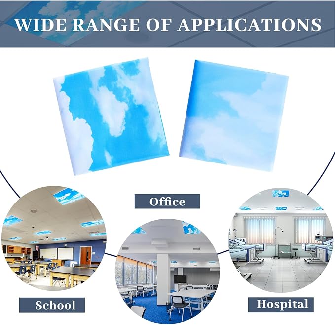 Tujoe 2 Pcs Fluorescent Light Covers - Image 4