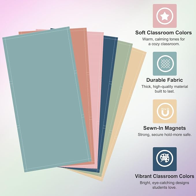 6pcs Magnetic Fluorescent Light Covers - Image 3