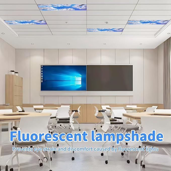 Torixqi 4 Pcs Fluorescent Light Covers - Image 6