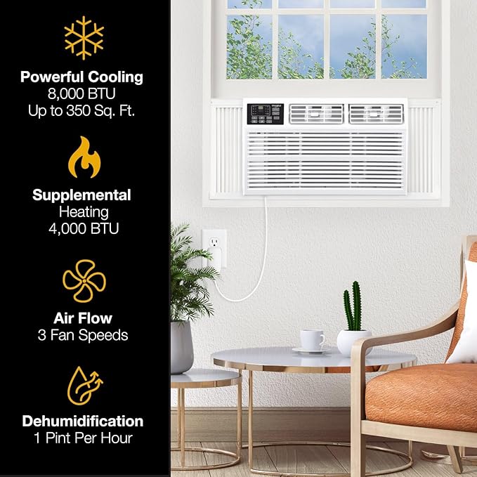 Whirlpool 8, 000 BTU Window Air Conditioner - Image 5