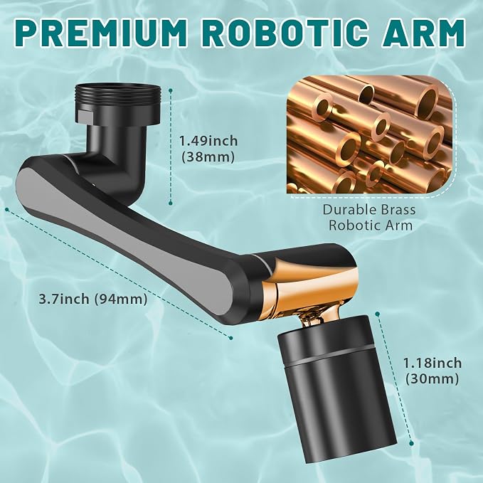 CECEFIN 1440° Rotating-Faucet-Extender Sink Aerator - Image 6