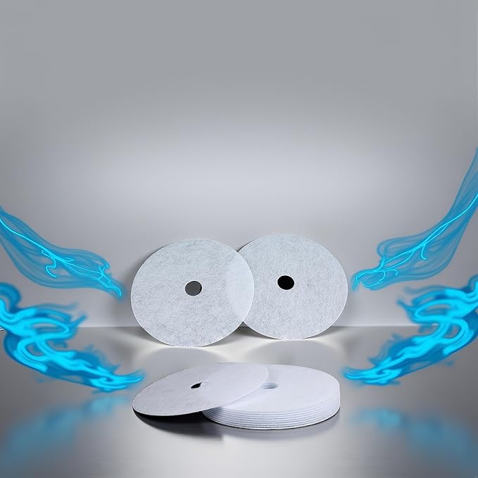 4 Pcs White Cloth Dryer Exhaust Filter, - Image 8