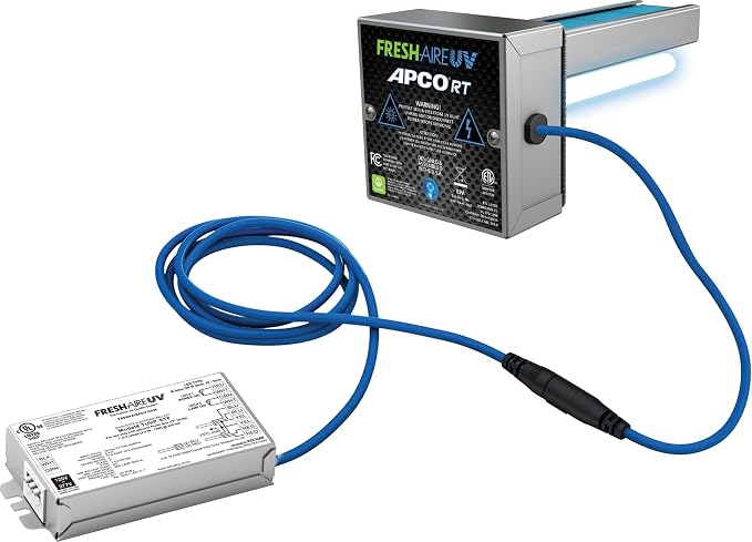Fresh-Aire UV Fresh-Aire APCO Compact HVAC UV Air Purifier w/Carbon Matrix and by Fresh-AireUV