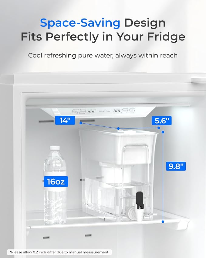Waterdrop Large 35-Cup Water Filter Dispenser - Image 7