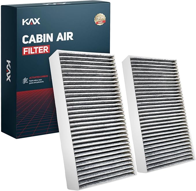 KAX HEPA Cabin Air Filter with Activated Carbon, CF10828 Replacement by KAX