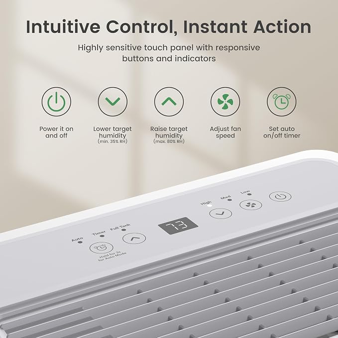 Waykar 150 Pint Energy Star Dehumidifier - Image 10