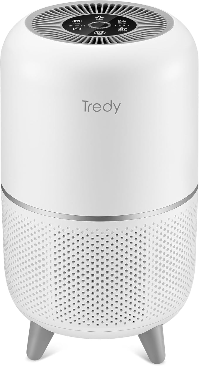 Tredy HEPA Air Purifier for Home 200 Sq.ft Large Room by TREDY