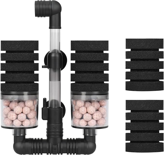 AQUANEAT Aquarium Air Powered Sponge Filter by Aquaneat