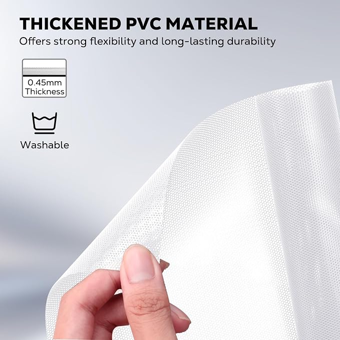 MoKo 400x300mm DIY PC Case Dust Mesh Filter, PVC Dustproof Magnetic Dust Filter - Image 3