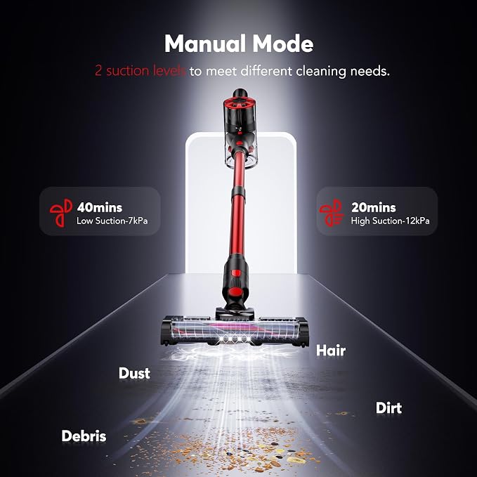 Cordless Vacuum Cleaner for Home, 000PRM Powerful 4 in 1 Lightweight Stick - Image 3