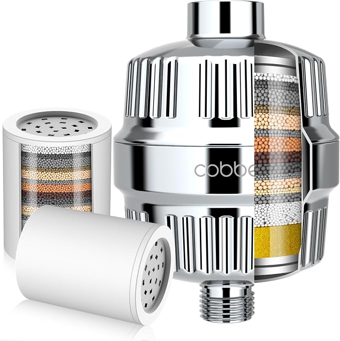 Cobbe 20 Stage Shower Head Filter by Cobbe
