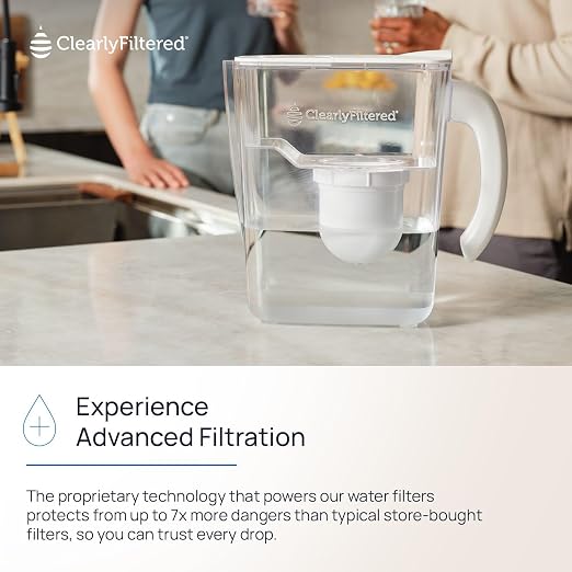 Clearly Filtered No.1 Filtered Water Pitcher/Updated Model/Targets 365+ - Image 6