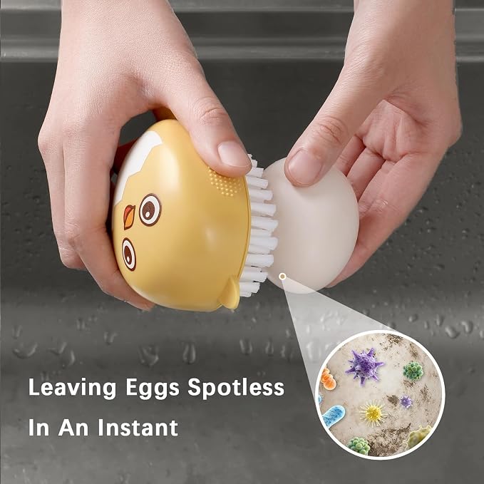 Egg Washer Cleaner for Fresh Eggs, Universal Egg Wash and Brush Scrubber for - Image 3