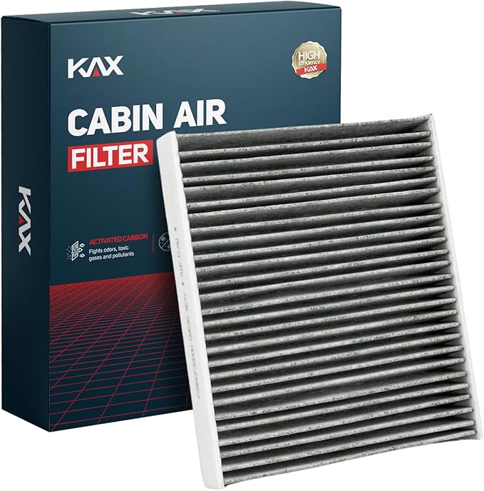 KAX HEPA Cabin Air Filter with Activated Carbon, CF12436 Replacement by KAX