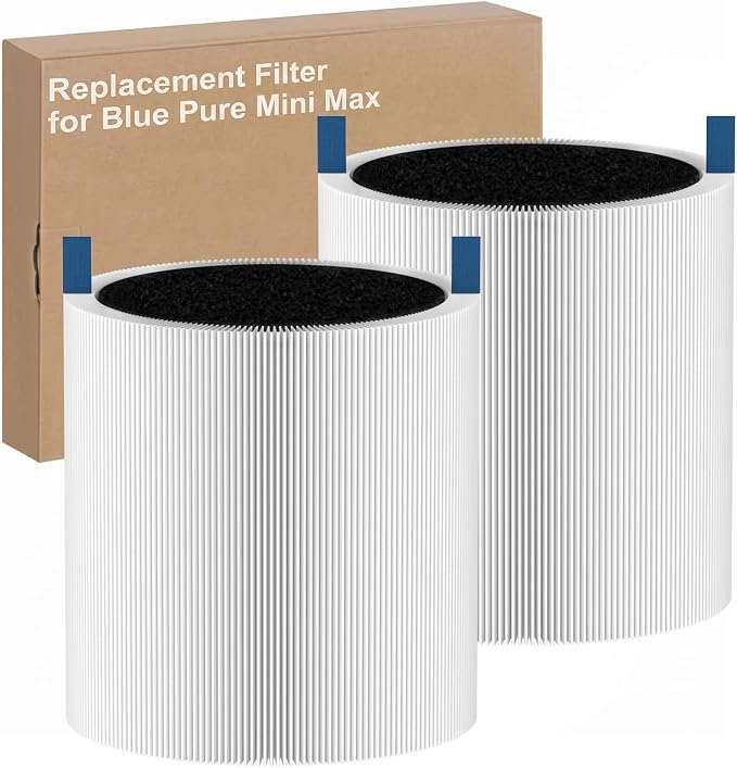 2 Pack Mini Max Replacement Filter, FMINI Air Filter Compatible by Smilyan
