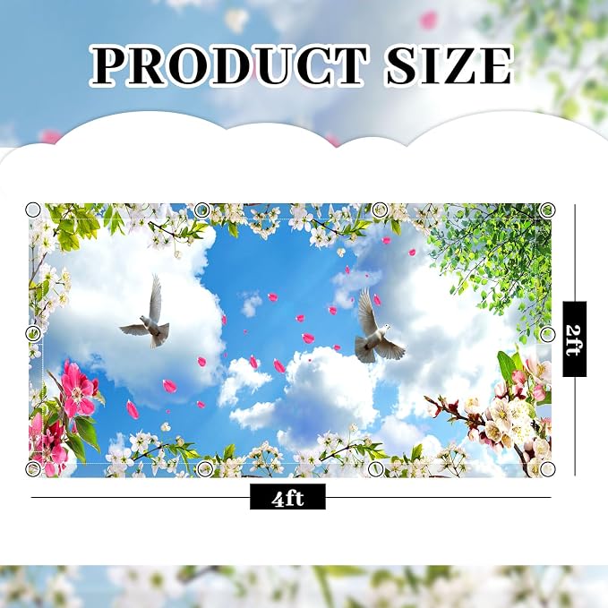 Patelai 4 x 2 Feet Fabric Fluorescent Light Cover - Image 2