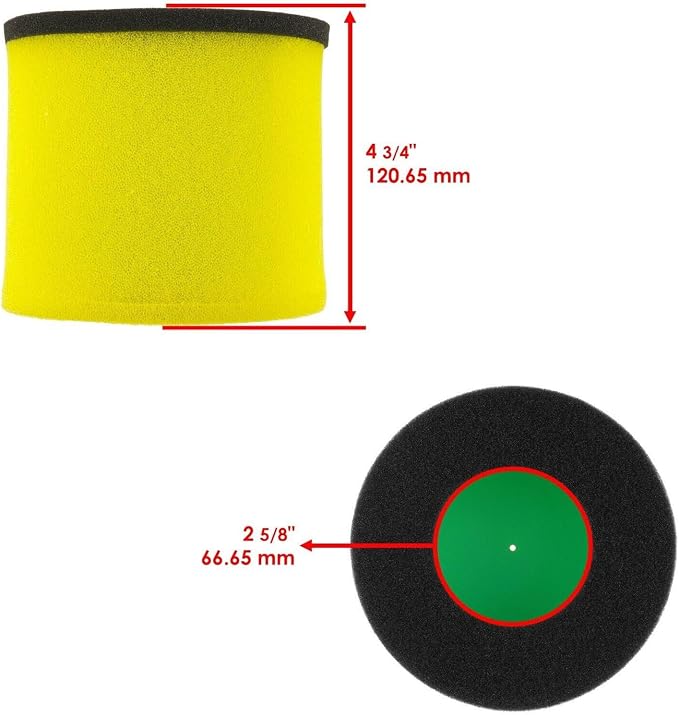 Replacement Air Filter Cleaner For Suzuki LT-R450 LTR450 Quadracer 450 2x4 2006 - Image 2