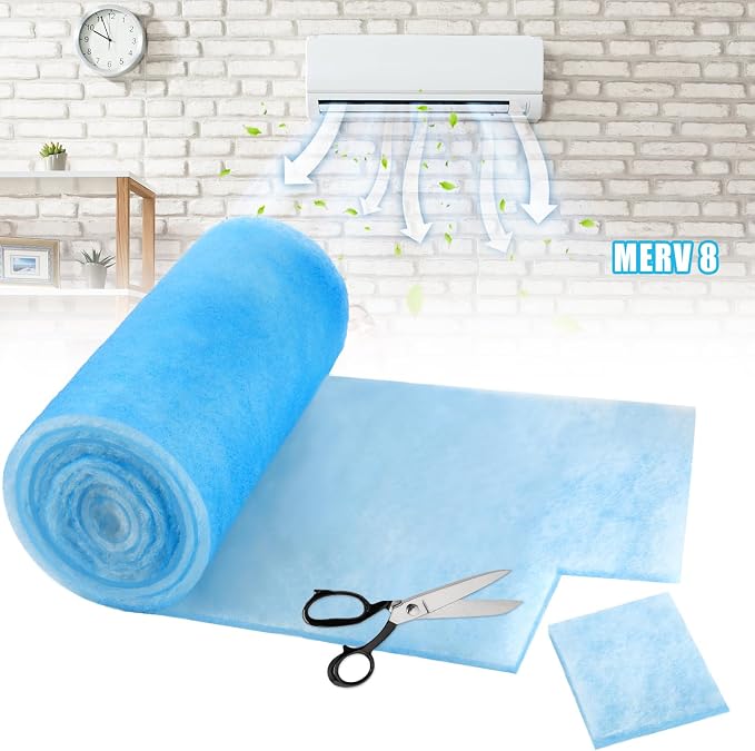 Frienda 12 x 91 Inch Merv 8 Reusable Air Vent Filter Cut to Size Electrostatic - Image 7