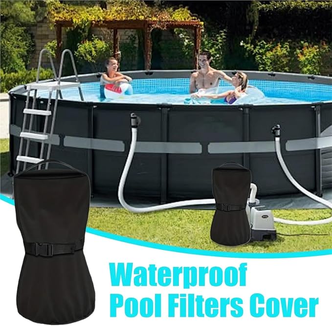 Pool Sand Filter Cover Sand Filter Pump Cover Waterproof UV Resistant Pump - Image 4