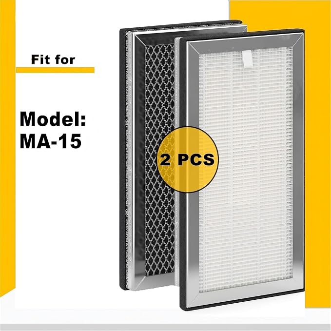 Replacement H13 HEPA And Activated Carbon Filter，Compatible - Image 3