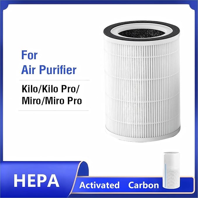Replacement HEPA Carbon Combined Filter，Compatible - Image 2