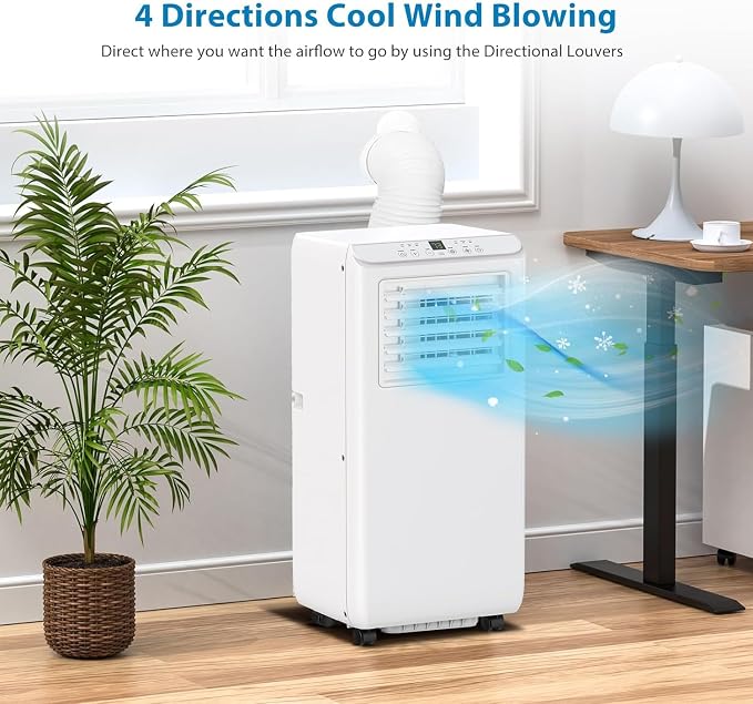 8000 BTUs Portable Air Conditioner - Image 5