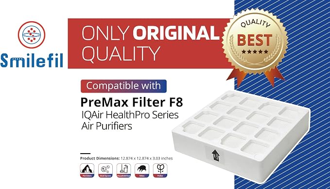 Smilefil 5 Pack PreProtect F8 Pre-Filters Replacement Compatible - Image 5