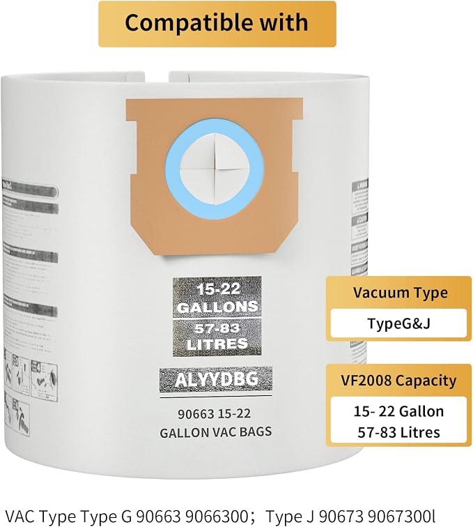 TYPE G 90663 9066300; TYPE J 90673 9067300, Part VF2008, ALYYDBG Replacement - Image 3