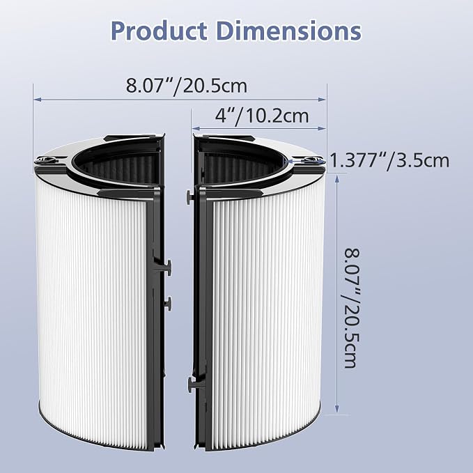 Upgraded 2-in-1 Replacement Filter Compatible - Image 9