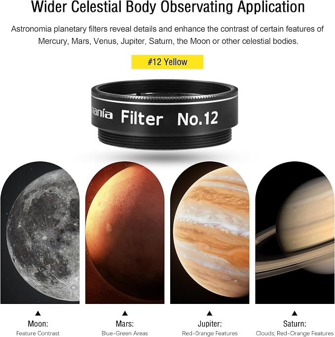 Astromania Telescope Filter, Planetary Filter - Image 4