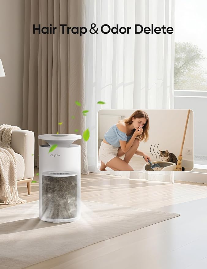 Air Purifier for Home Large Room up to 3620Ft², H13 True HEPA Air Purifiers for - Image 6