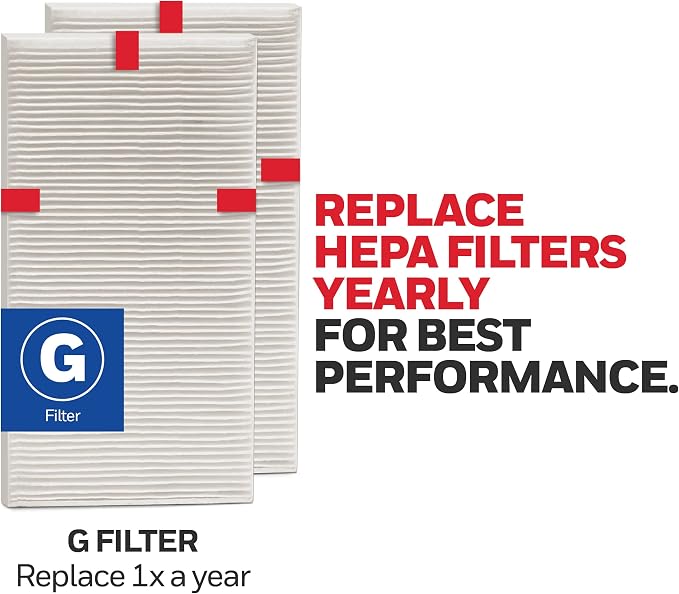 Honeywell Genuine HEPA Air Purifier Filter G, Airborne Allergen Air Filter - Image 5