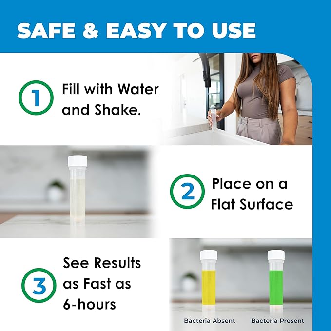 Safe Home® 14-in-1 DIY Drinking Water Test Kit – Includes The #1 Selling Lead & - Image 6