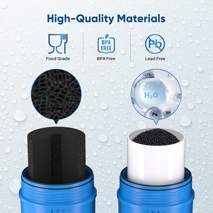 PUREPLUS 5 Micron 4.5"x 10" Whole House Water Filter Cartridge Combo Kit - Image 5