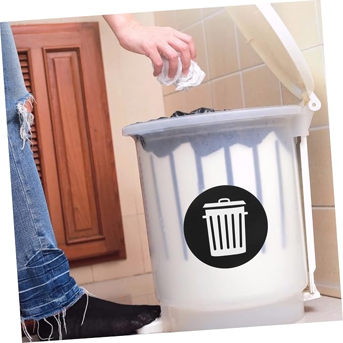 Artibetter 12PCS Self-Adhesive Trash Recycling Stickers - Image 4
