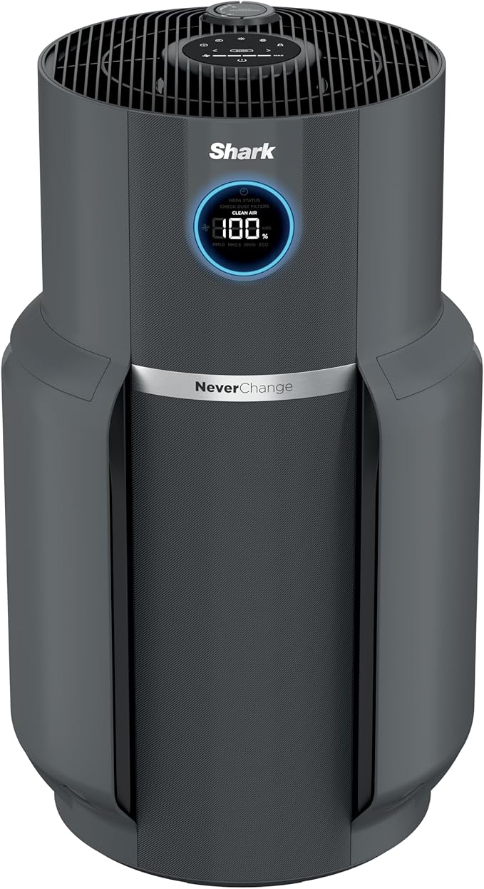 Shark Air Purifier for Home, NeverChange Max, 300 sq. ft. for Large Room by Unknown