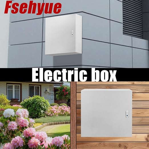 Electrical Box 24 x 20 x 8 Inch Indoor Outdoor Electrical Enclosure Box Steel - Image 7