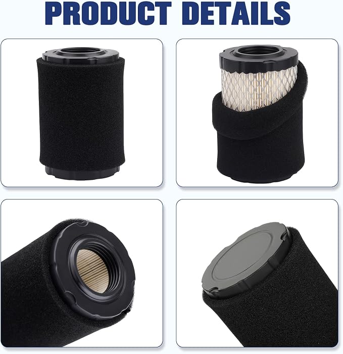 Air Filter Maintenance Kit for Husqvarna YTA18542 YTA22V46 YTA24V48 YTH18542 - Image 7
