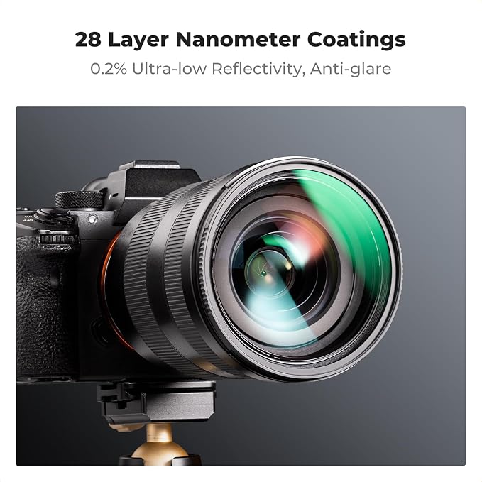 K&F CONCEPT 82mm Circular Polarizers Filter & MC UV Protection Filter Kit - Image 5