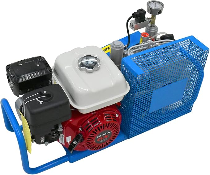 TUXING 4500Psi 300Bar High Pressure Diving Compressor, 3.5CFM100L/min Air Flow - Image 7