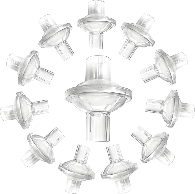 CPAP Filters - 12 PCS Universal CPAP Inline Filter by Evenpop