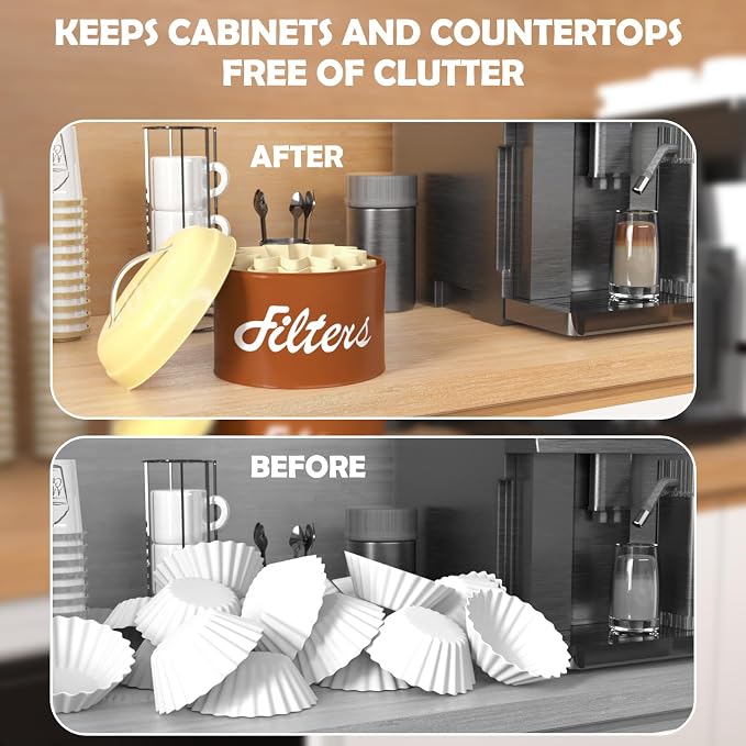 Brown Basket Coffee Filter Holder - Image 4