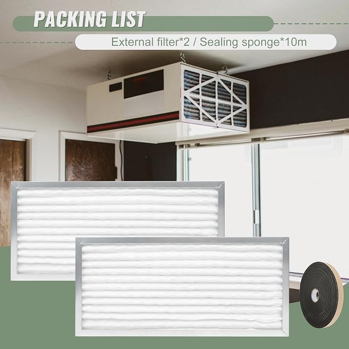 708732 24x12x1 Electrostatic Outer Air Filter Compatible - Image 4