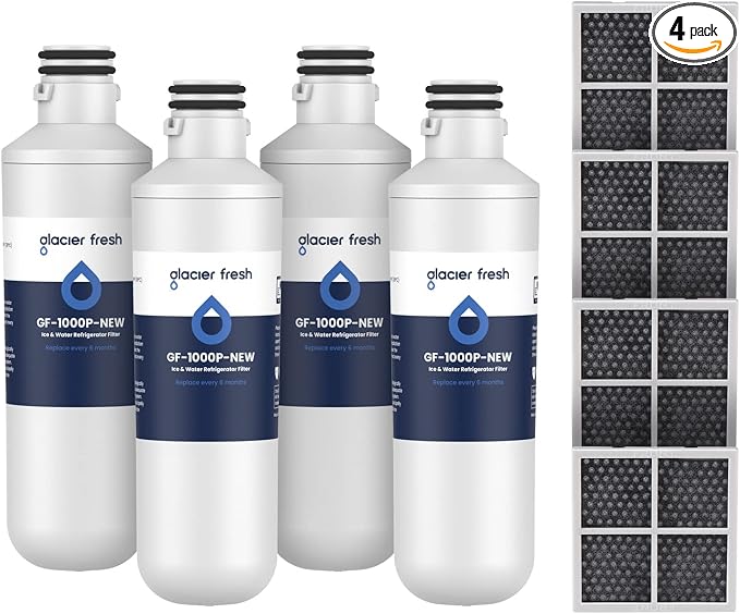 GLACIER FRESH LT1000PC Replacement Water Filter, Compatible by GLACIERFRESH