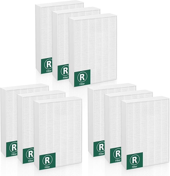 9 Pack HPA300 HEPA Filter Replacement R by Cabiclean