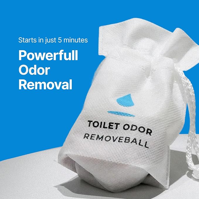 Toilet Odor Eliminator Balls Air Freshener Scent Absorber Deodorizer for Bathroom Smells