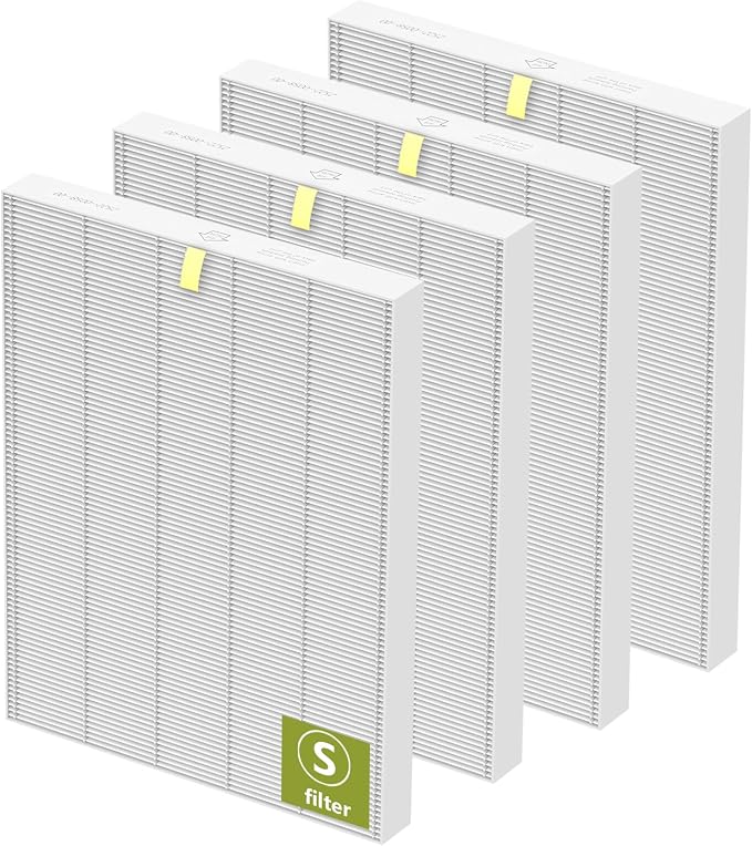 4 Pack C545 True HEPA Replacement Filter S Compatible by Colorfullife