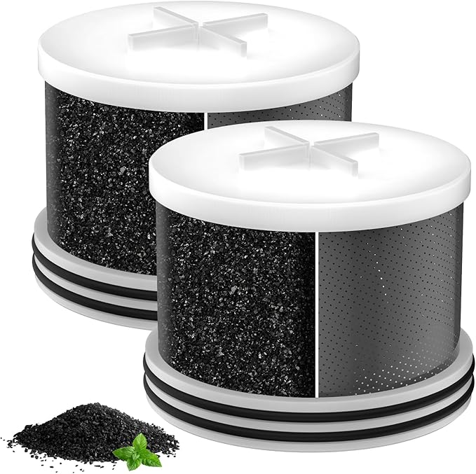MakeFit Shower Head Activated Carbon Filter Replacement Cartridge by MakeFit