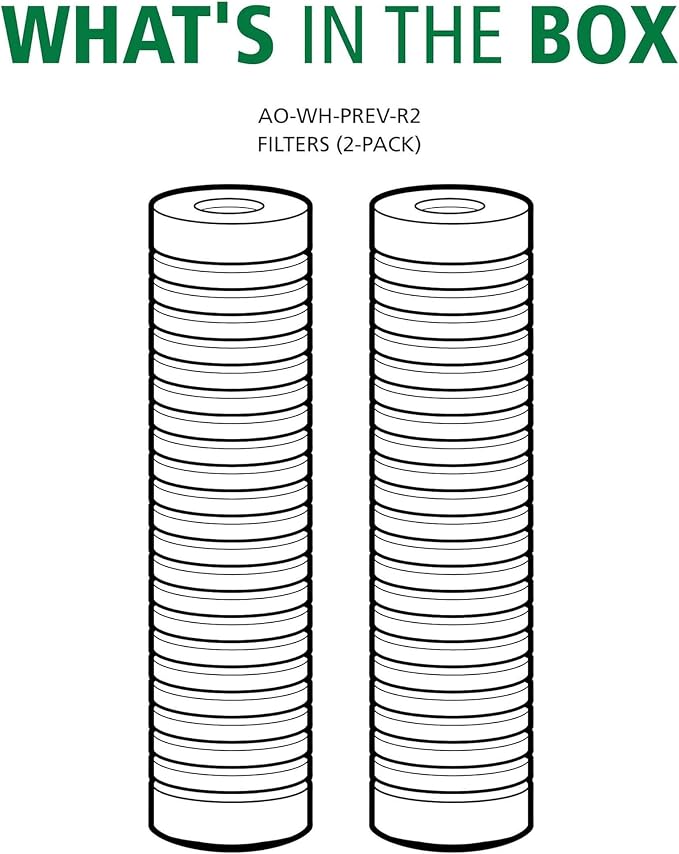 AO Smith 2.5"x10" 5 Micron Sediment Water Filter Replacement Cartridge - Image 7